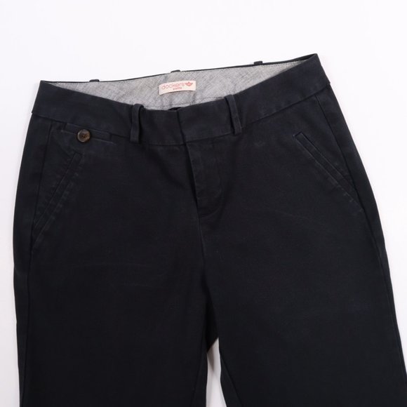 Dockers Petite Stretch Pants Black Size 4P - Picture 2 of 8